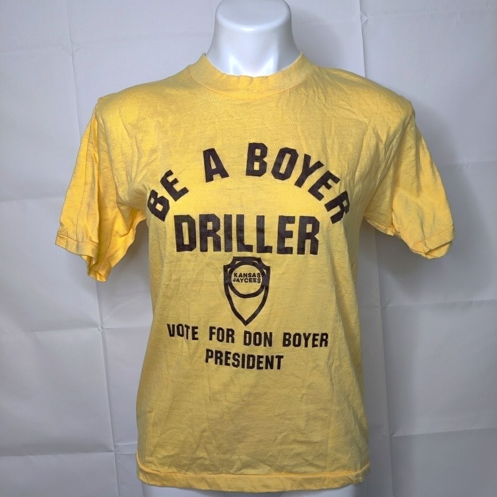 VTG Downerwear KS Jaycees Junior Chamber Tee Sz L